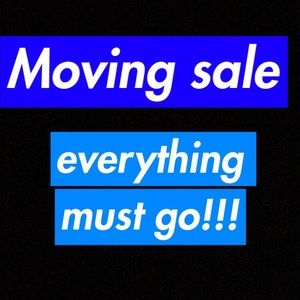 Moving sale - everything must go!!!